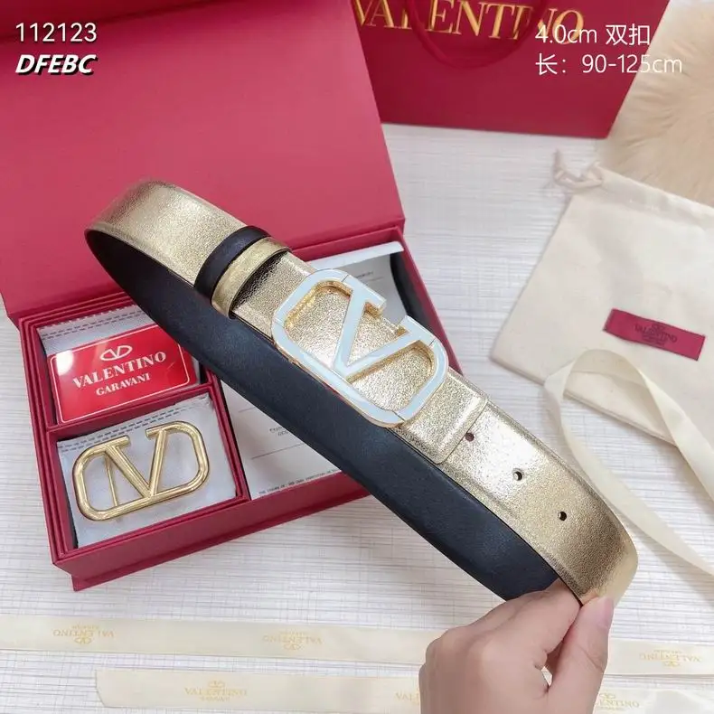 Valentino belt 双扣40mmX90-125cm 8L01